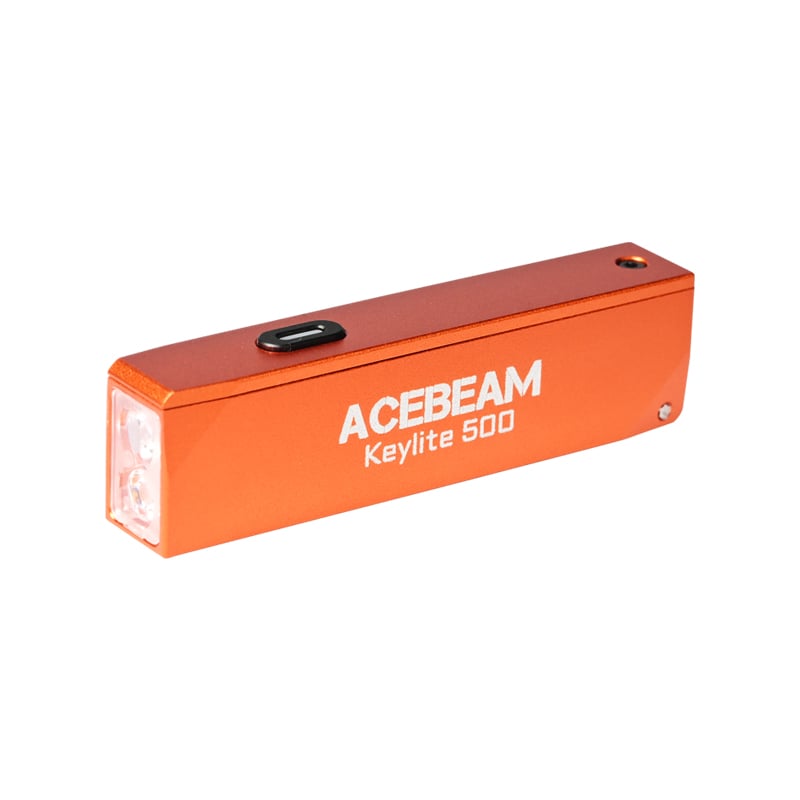 ACEBEAM Keylite 500 avaimenperävalo, 5-värivaihtoehtoa
