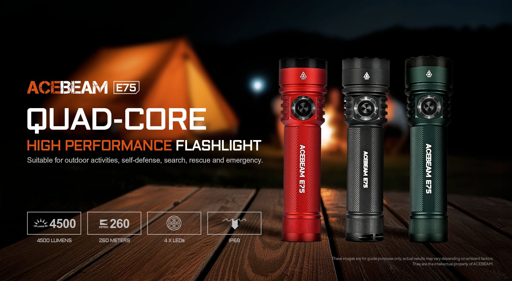 ACEBEAM E75 4500 lm