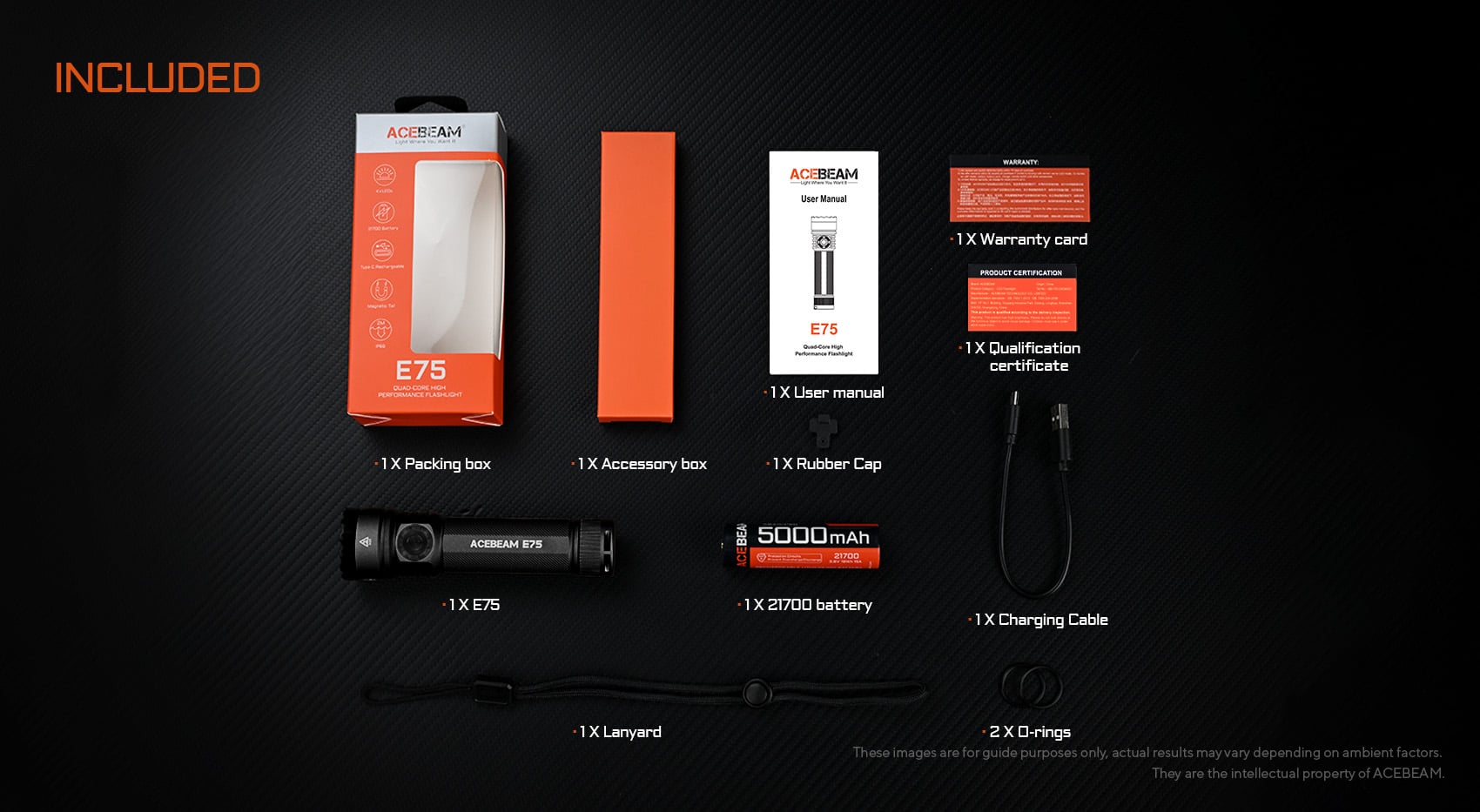 ACEBEAM E75 4500 lm