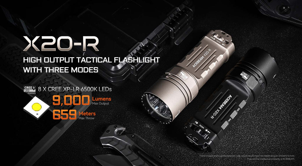 ACEBEAM X20-R Suurteho lamppu 10 000 lm