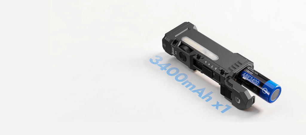 Wuben X4 - Compact Multifunctional 1500lm EDC Tactical Flashlight