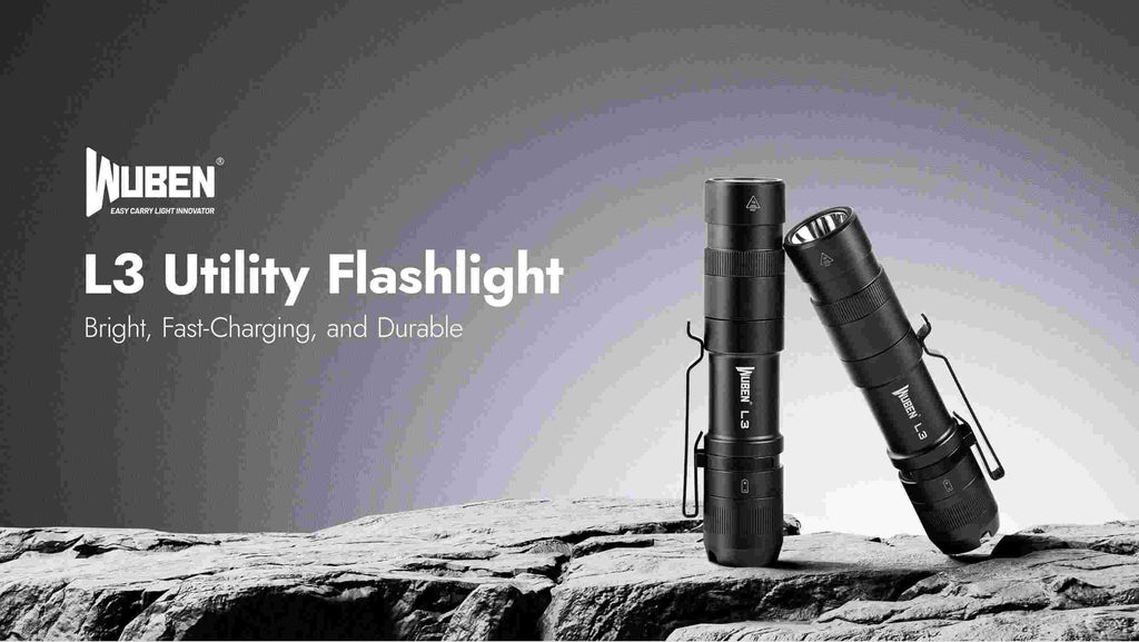 Wuben L3 - 3000lm EDC Tactical Flashlight