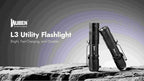 Wuben L3 - 3000lm EDC Tactical Flashlight