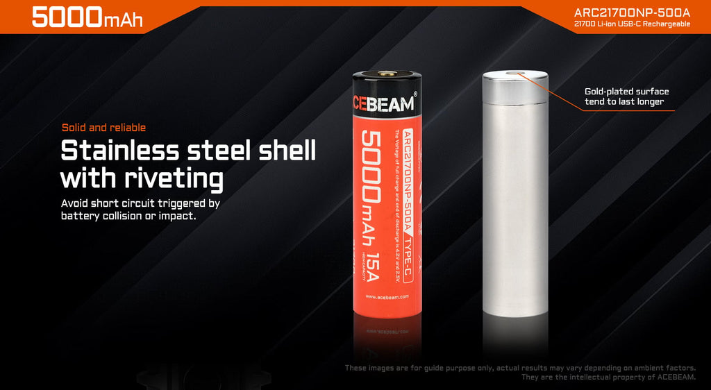 ACEBEAM 21700 5000mAh akku