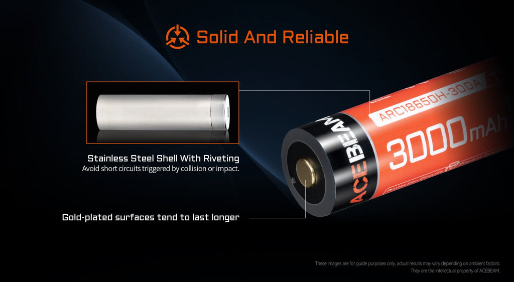 ACEBEAM 18650 3000mAh akku