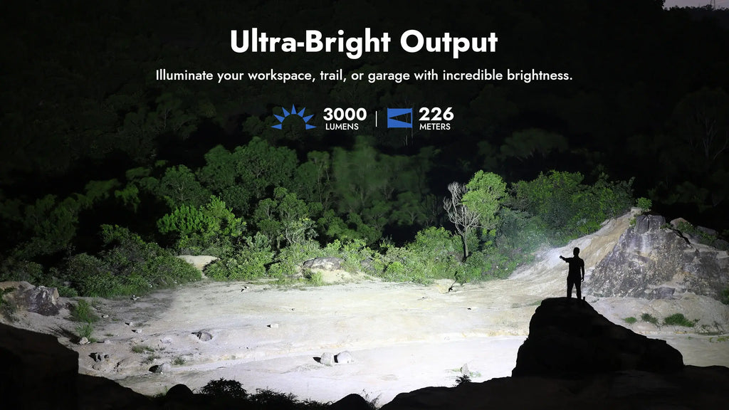 Wuben L3 - 3000lm EDC Tactical Flashlight