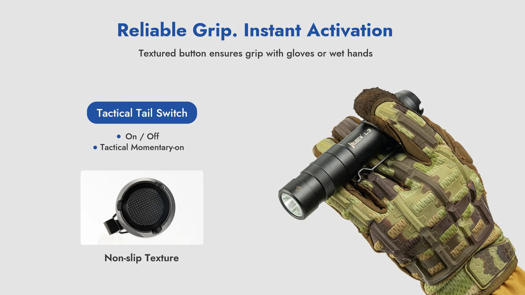 Wuben L3 - 3000lm EDC Tactical Flashlight