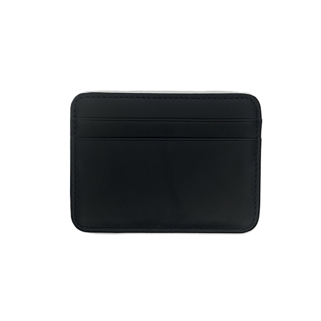 Handmade leather card holder 006 – Black