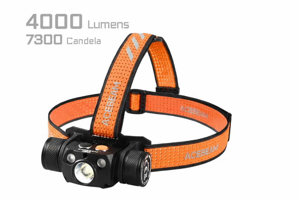 ACEBEAM H30 Suurteho otsalamppu 4000 lm