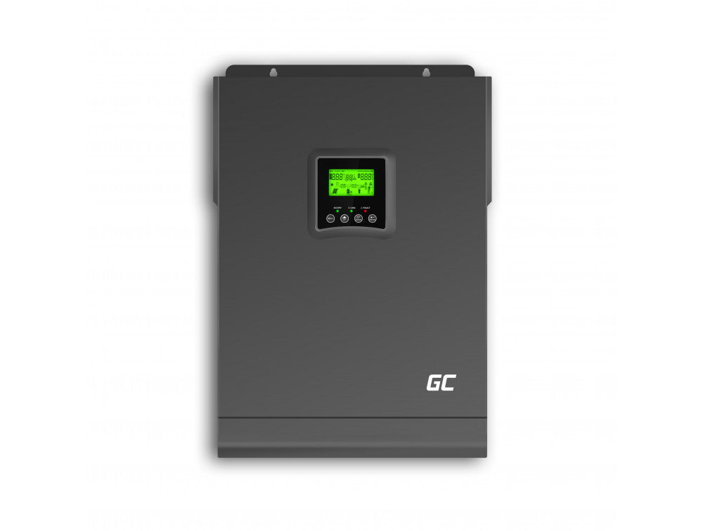 Aurinkoinvertteri Off Grid MPPT Green Cell 48V 3000VA/3000W – Puhdas siniaalto
