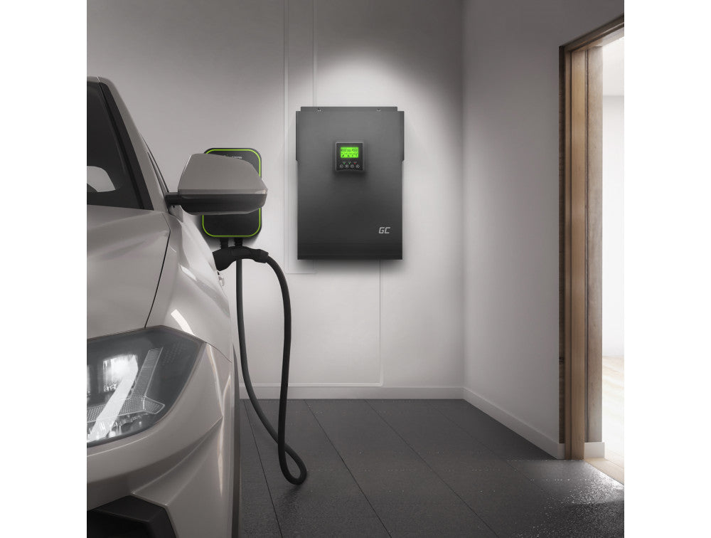 Aurinkoinvertteri Off Grid MPPT Green Cell 48V 3000VA/3000W – Puhdas siniaalto