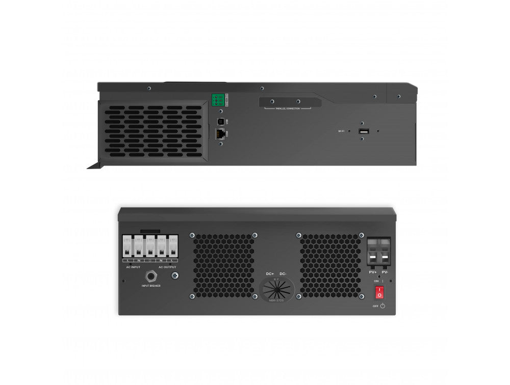 Aurinkoinvertteri Off Grid MPPT Green Cell 48V 3000VA/3000W – Puhdas siniaalto