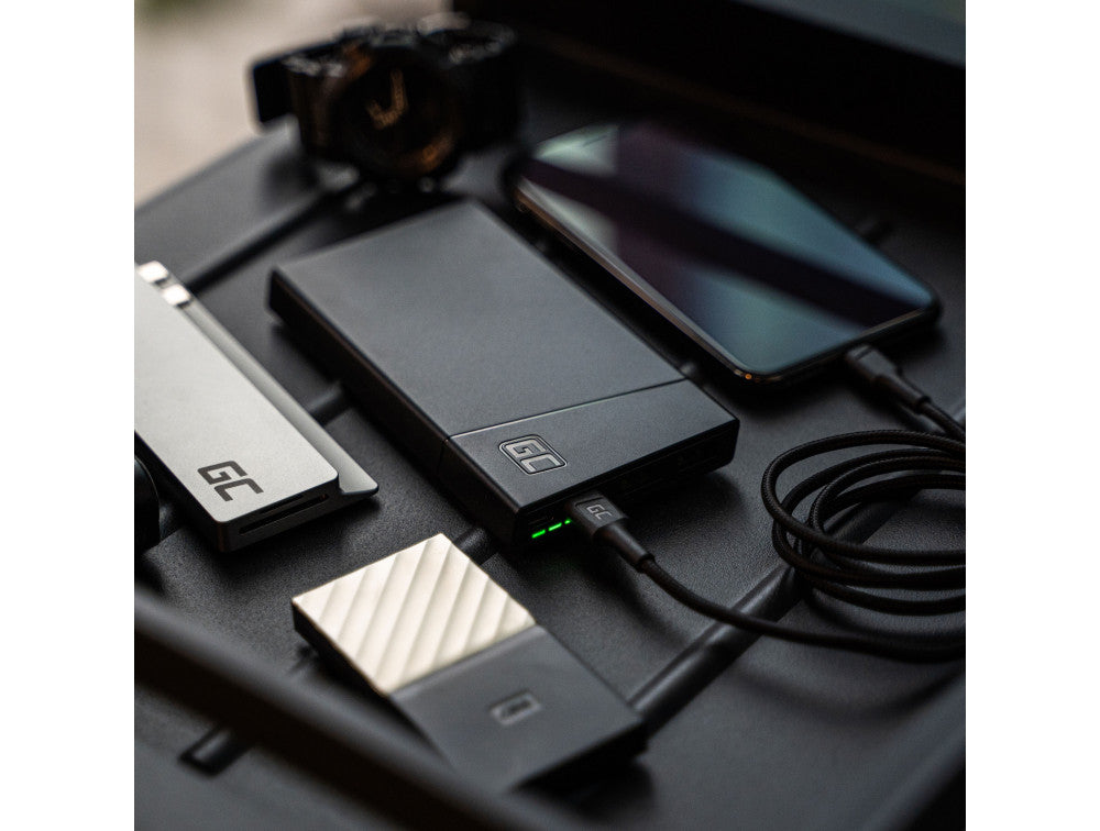 Green Cell 10000mAh Varavirtalähde, USB-C + 2 x USB-A