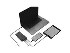 Green Cell 10000mAh Varavirtalähde, USB-C + 2 x USB-A