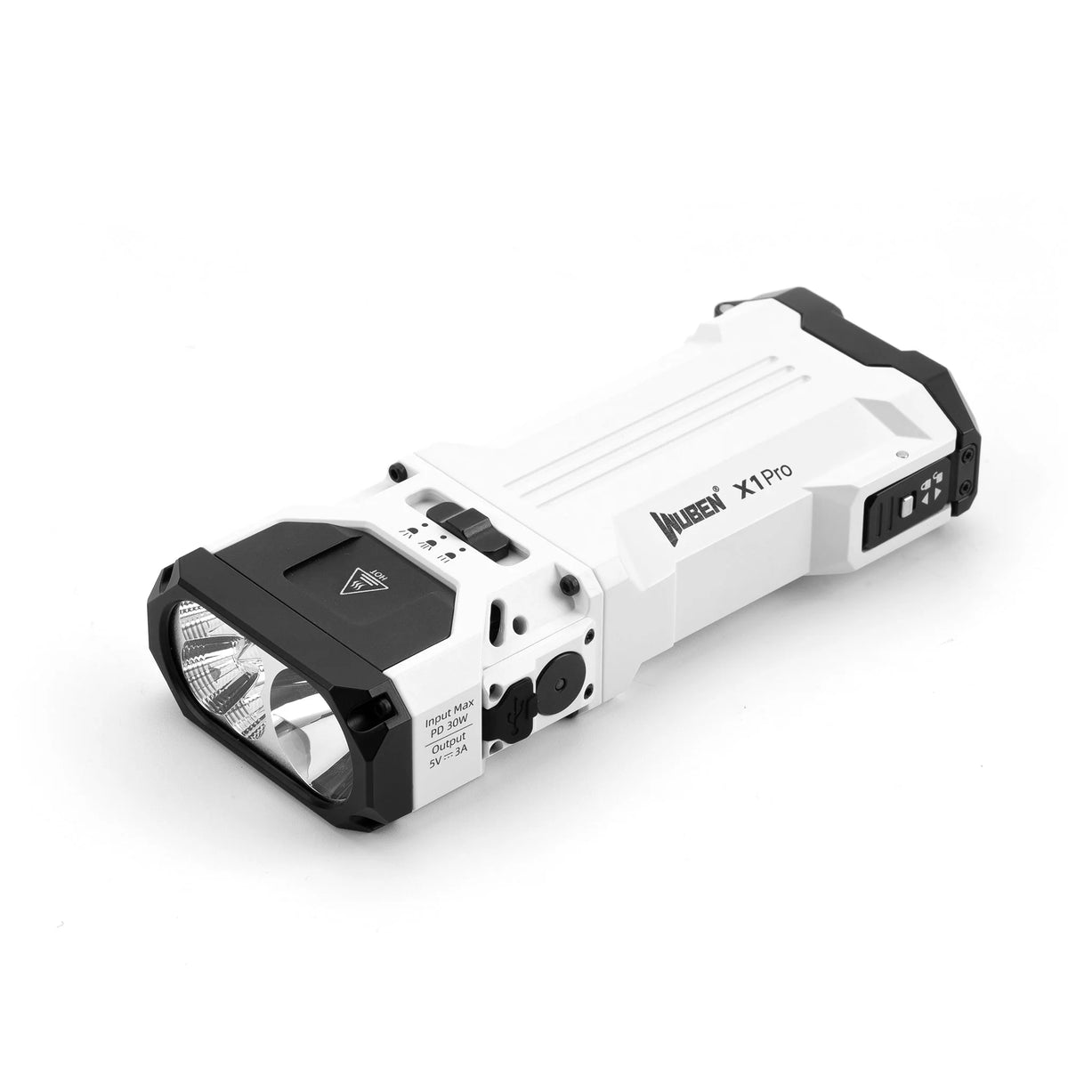 Wuben X1 PRO - 12300lm ladattava EDC-taskulamppu