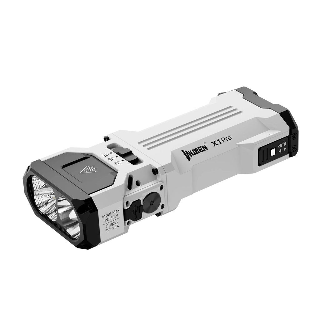 Wuben X1 PRO - 12300lm ladattava EDC-taskulamppu