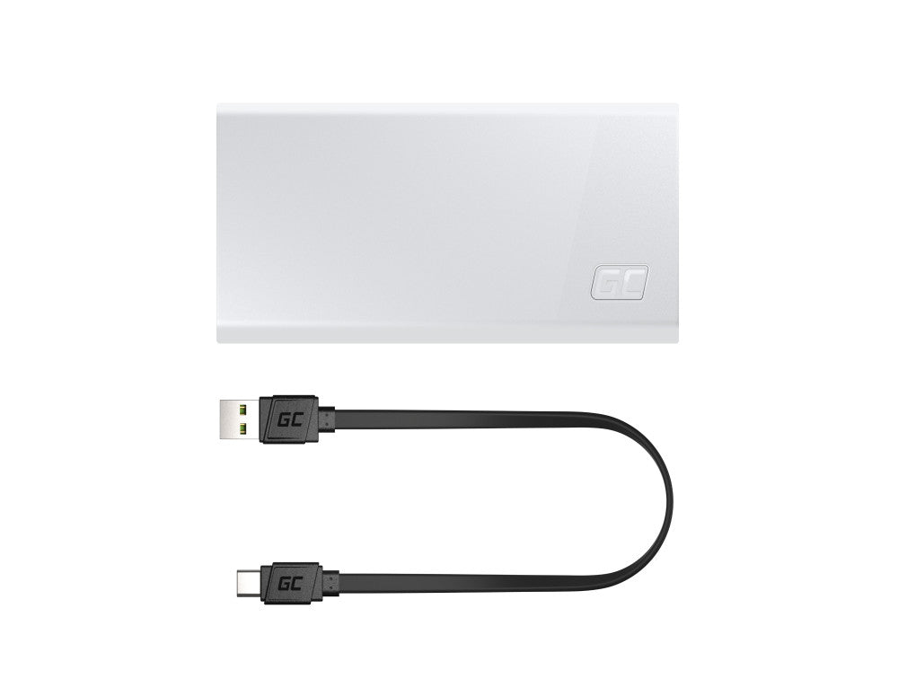 Green Cell 20000mAh varavirtalähde – 22,5W USB-C + QuickCharge 3.0