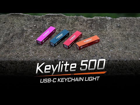 ACEBEAM Keylite 500 avaimenperävalo, 5-värivaihtoehtoa