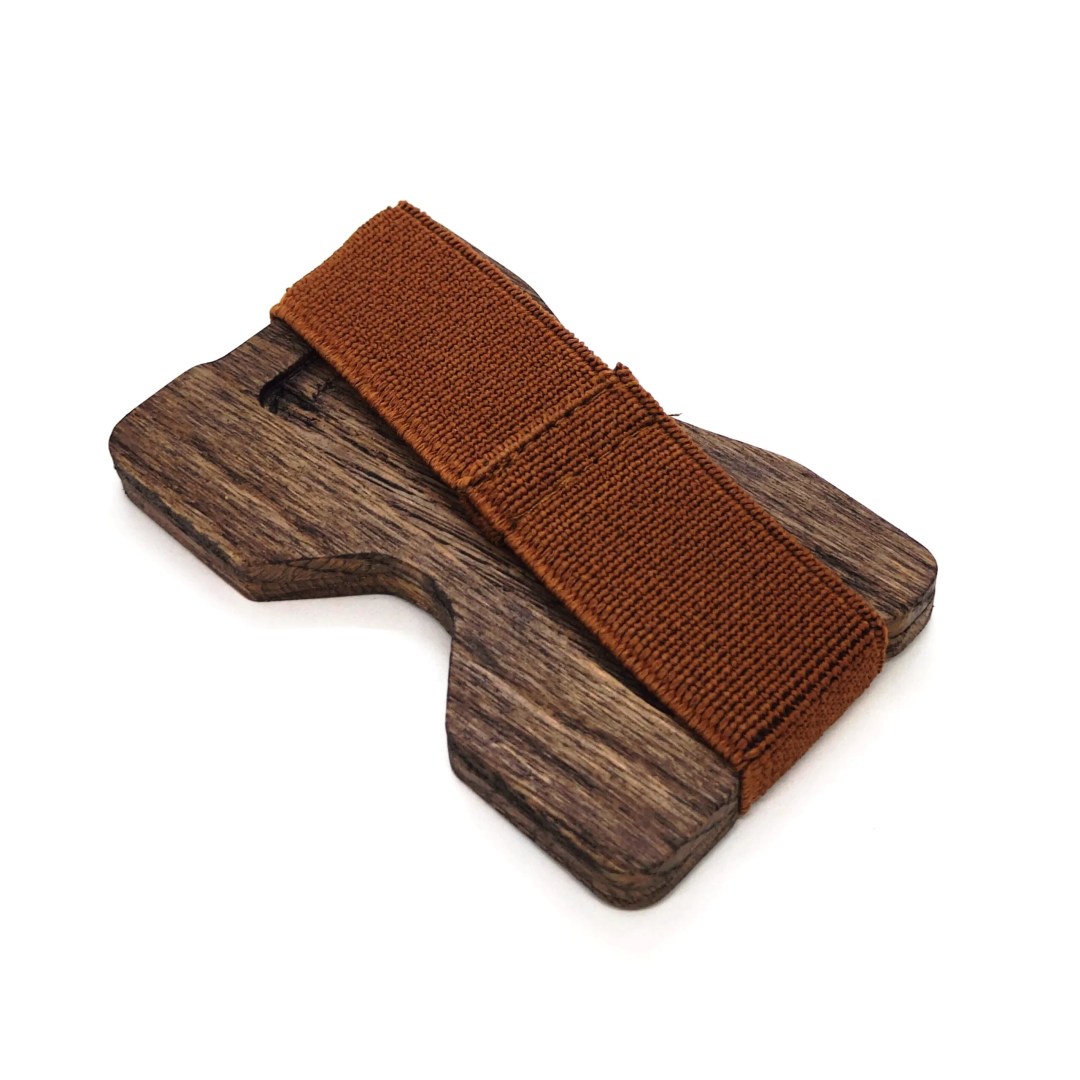 Vaffa Tõmmu - Oak Card Holder with RFID Blocking