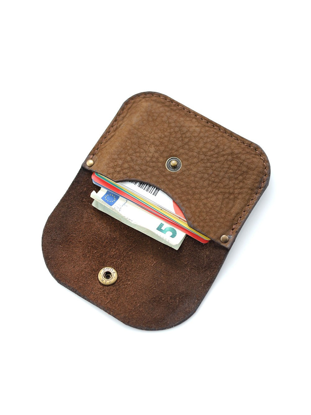 WEEKEND Wallet - Nubuck Brown