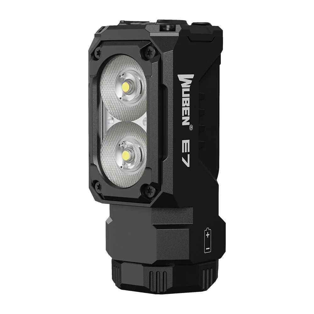 Wuben E7 - 1800lm ladattava otsalamppu | Northlund